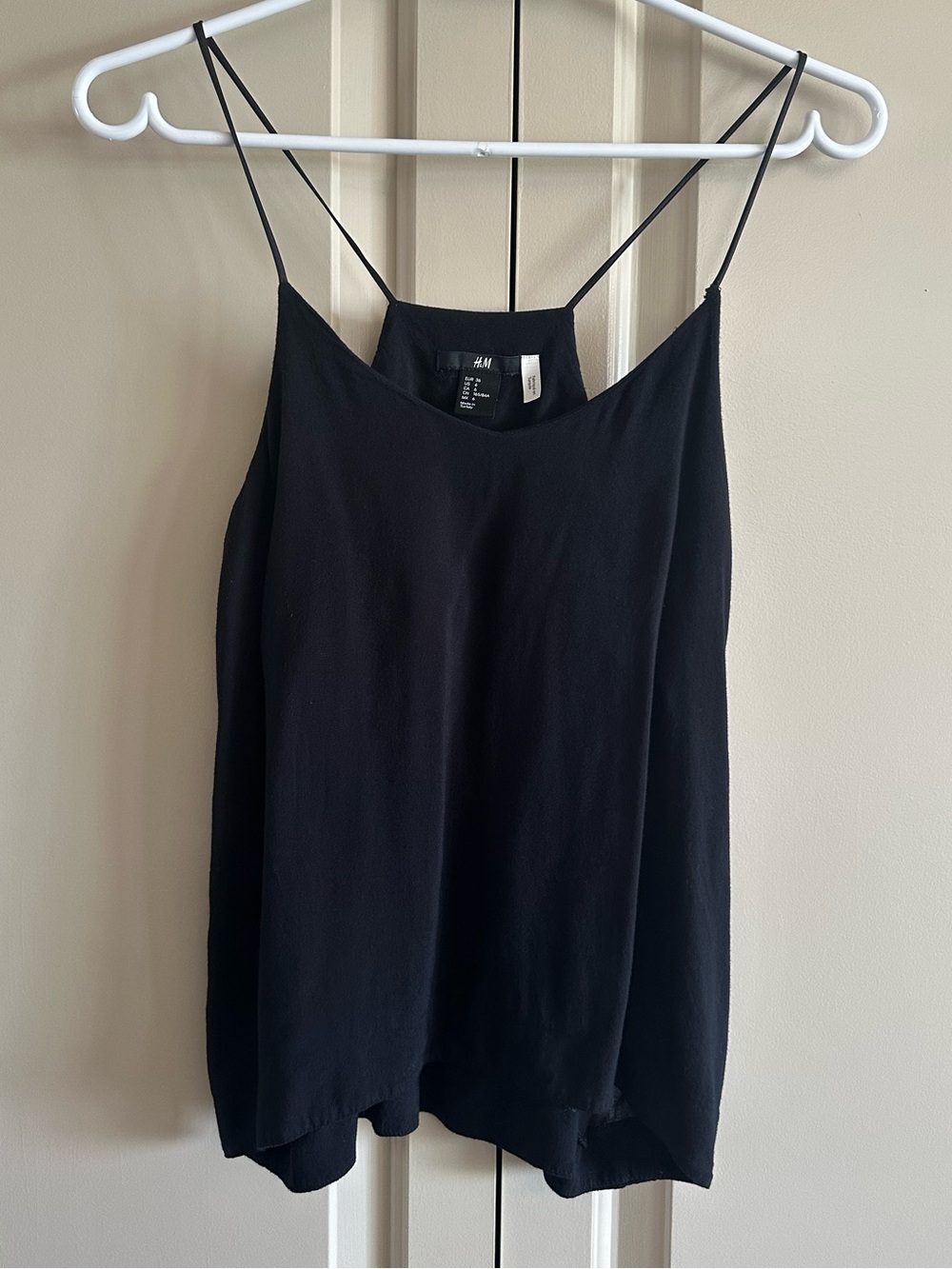 H&M Classic Black Camisole Top